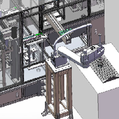 Substrate dispensing and drying and resin coating and buffer automation